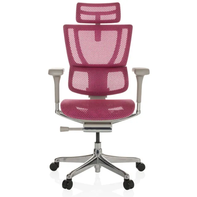 hjh office Bureaustoel / Directiestoel ERGOHUMAN SLIM G GEN2 Netstof roze hjh OFFICE