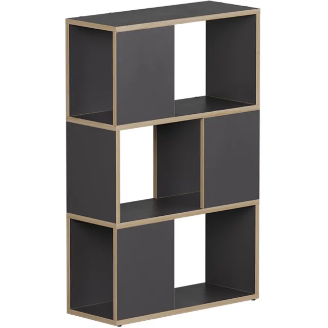 Vicco Eneos Ruimteverdeler – 60 x 94 cm Antraciet/eiken