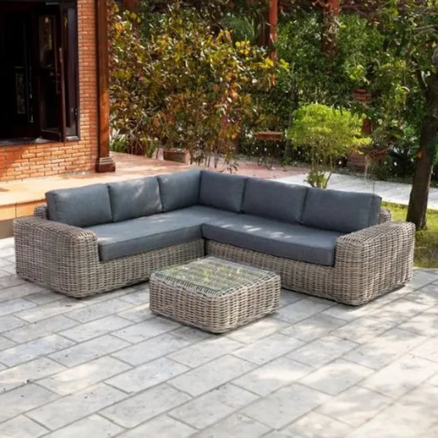 Eurofar Loungeset Fin Naturel/Antraciet