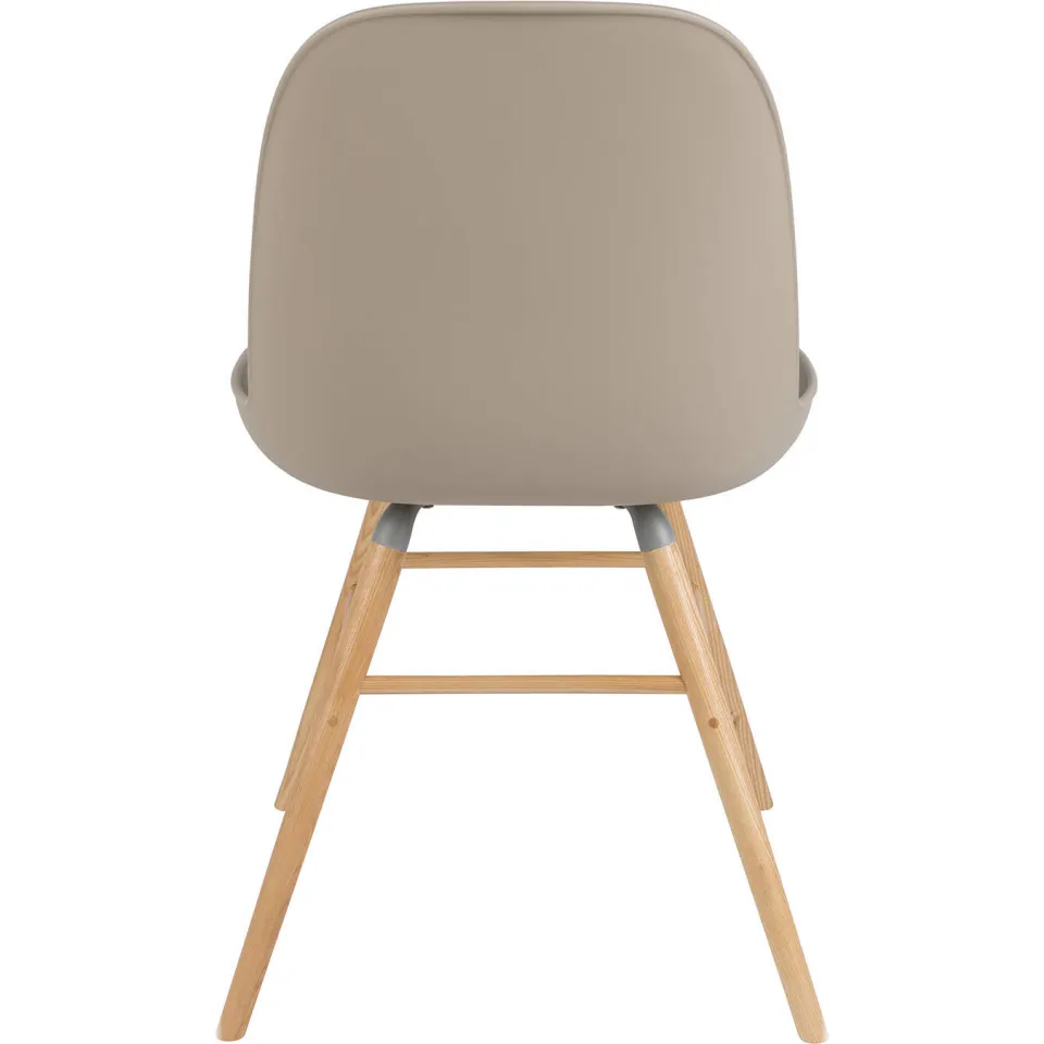 Zuiver Albert Kuip eetkamerstoel taupe, foto 3