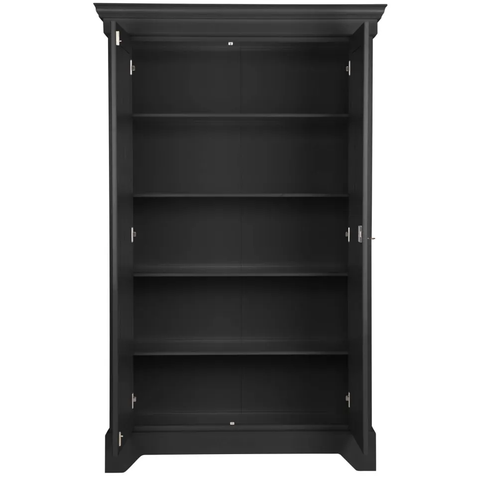 WOOOD Isabel Brocante Kast - Grenen - Wit - 191x118x47, foto 3