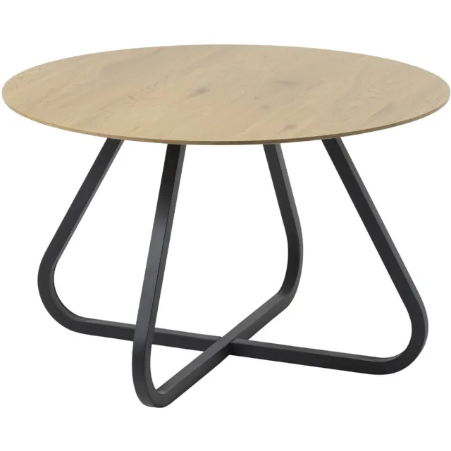 Giga Living Eettafel Rond Ø120cm - Naturel Eiken - 2-4 Personen - Cesura - Giga Living