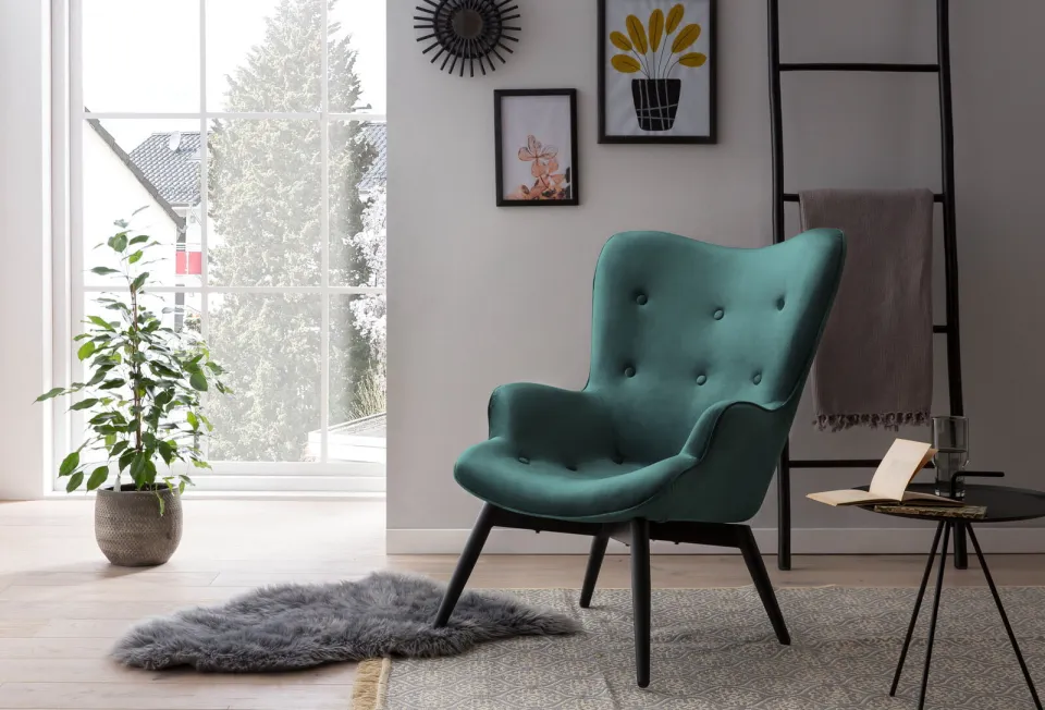 Fauteuil Christine groen, foto 5