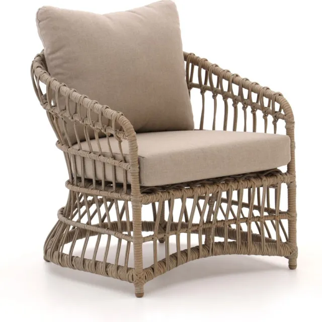 Intenso Furniture Intenso Cameri lounge tuinstoel Taupe