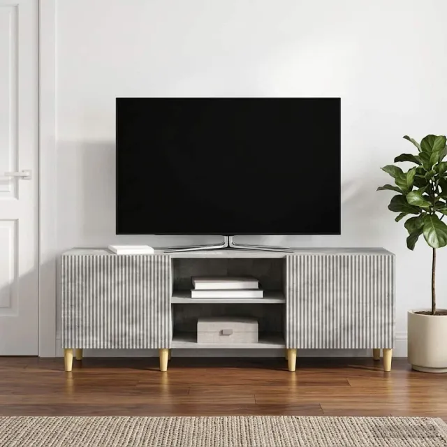 vidaXL TV-kast Betongrijs 150 x 31 x 50 cm Bewerkt hout