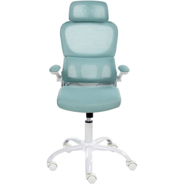 Beliani SOLIS - Bureaustoel - Blauw - Mesh