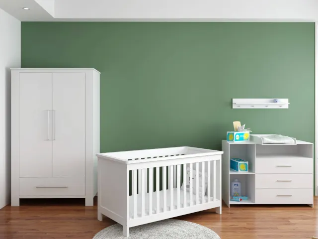 Cabino meegroei babykamer Jim Wit (3-delig), foto 2