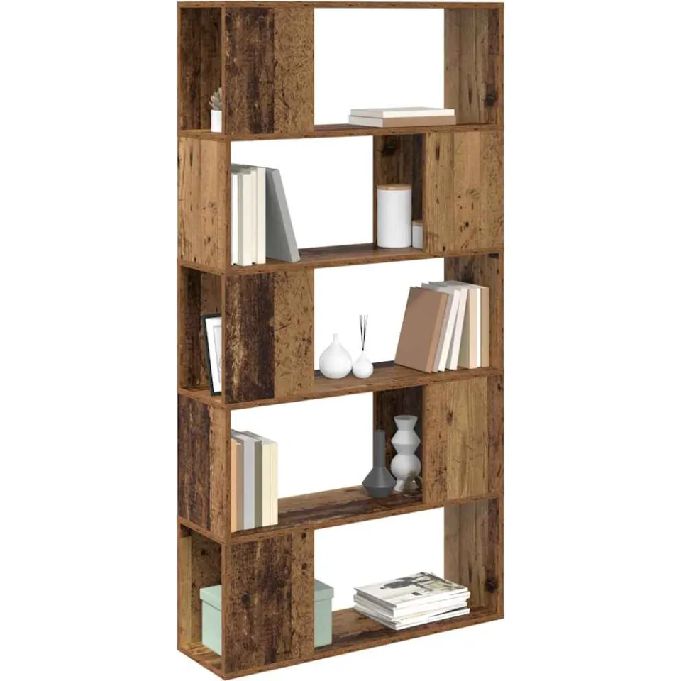 vidaXL Tv-meubelset 80 x 24 x 156 cm Bruin Bewerkt hout