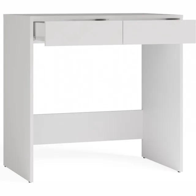 Topeshop MALWA MARINA - Bureau - Met 2 lades - Wit - Modern design