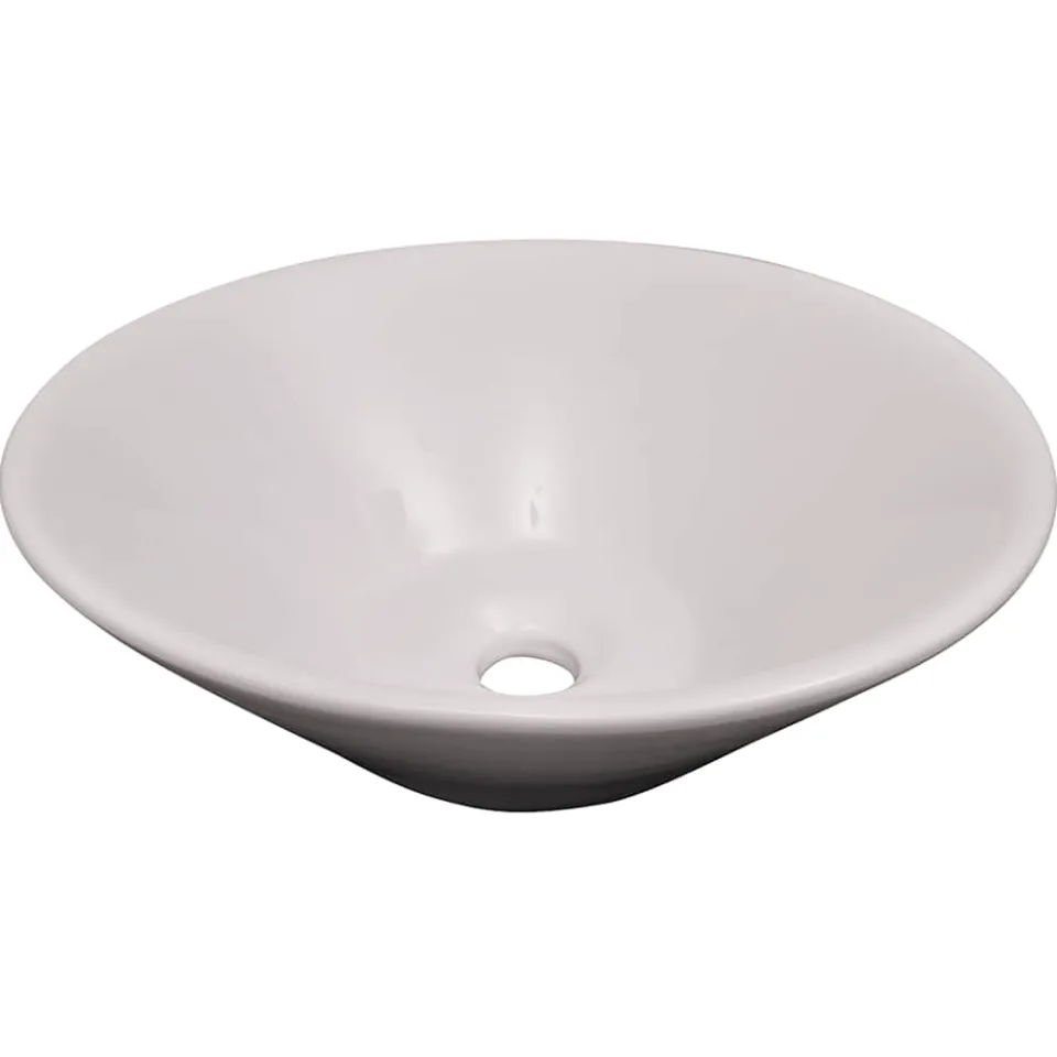 vidaXL 8-delige Badkamermeubelset met wastafel beige, foto 3