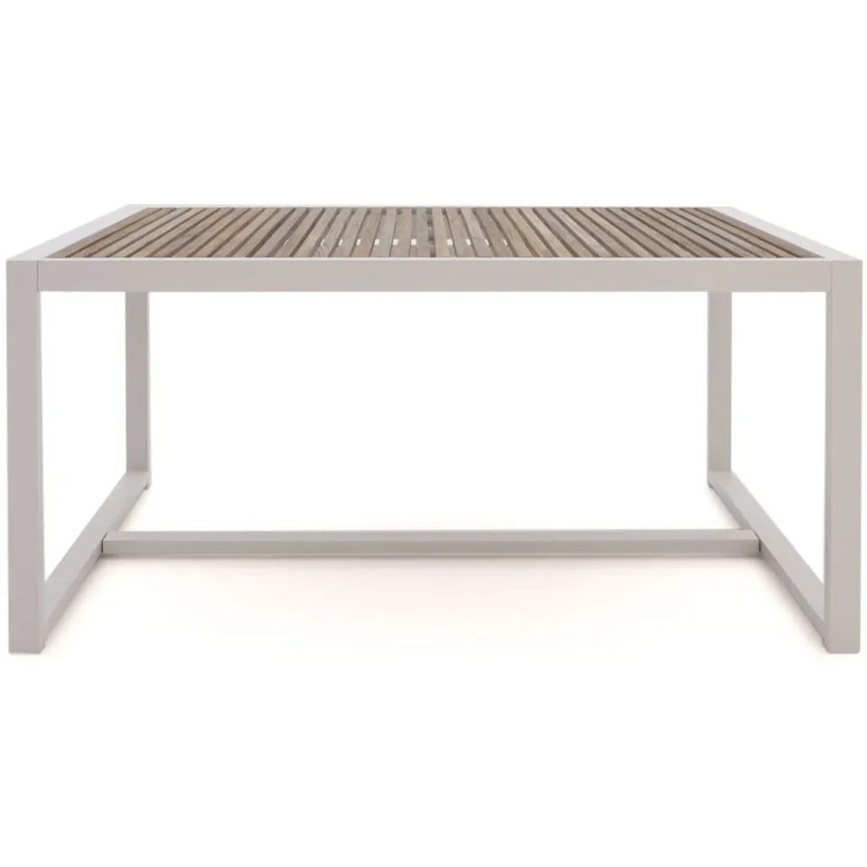 Bellagio tuinmeubelen Bellagio Cadora dining tuintafel 160x100x75cm Wit