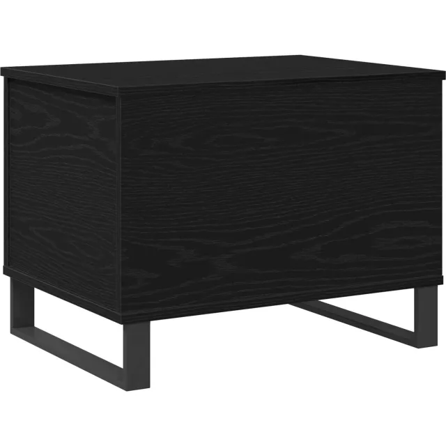 vidaXL Salontafel Zwart eiken 60 x 44,5 x 45 cm