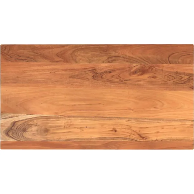 vidaXL Tafelblad rechthoekig 110x70x3,8 cm massief acaciahout Bruin