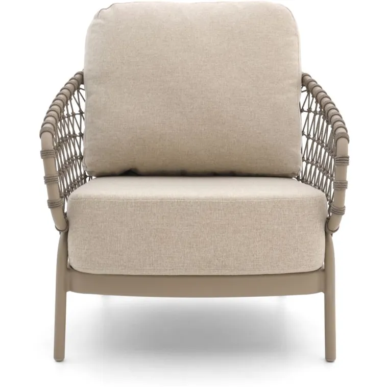 Tierra Outdoor Juno lounge tuinstoel taupe, foto 3