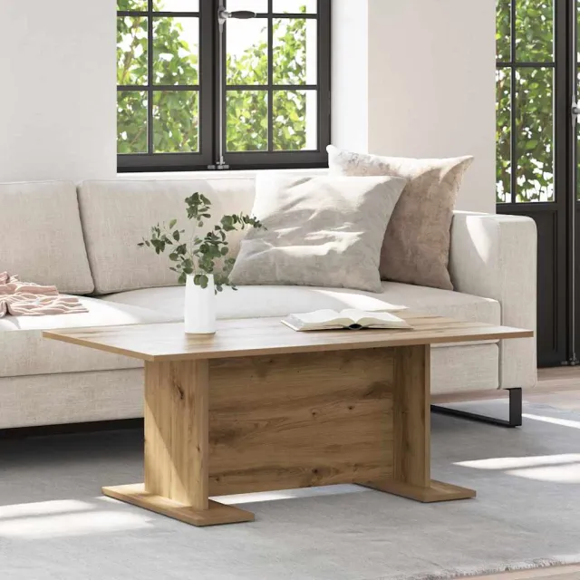 vidaXL Salontafel artisanaal eikenkleurig 103,5 x 60 x 40 cm Bruin