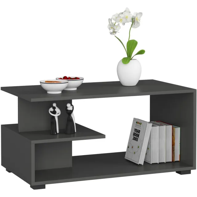 Akord Salontafel Koffietafel PIN / AKORD Furniture Factory / Grafietgrijs / 90 x 45 x 51 cm