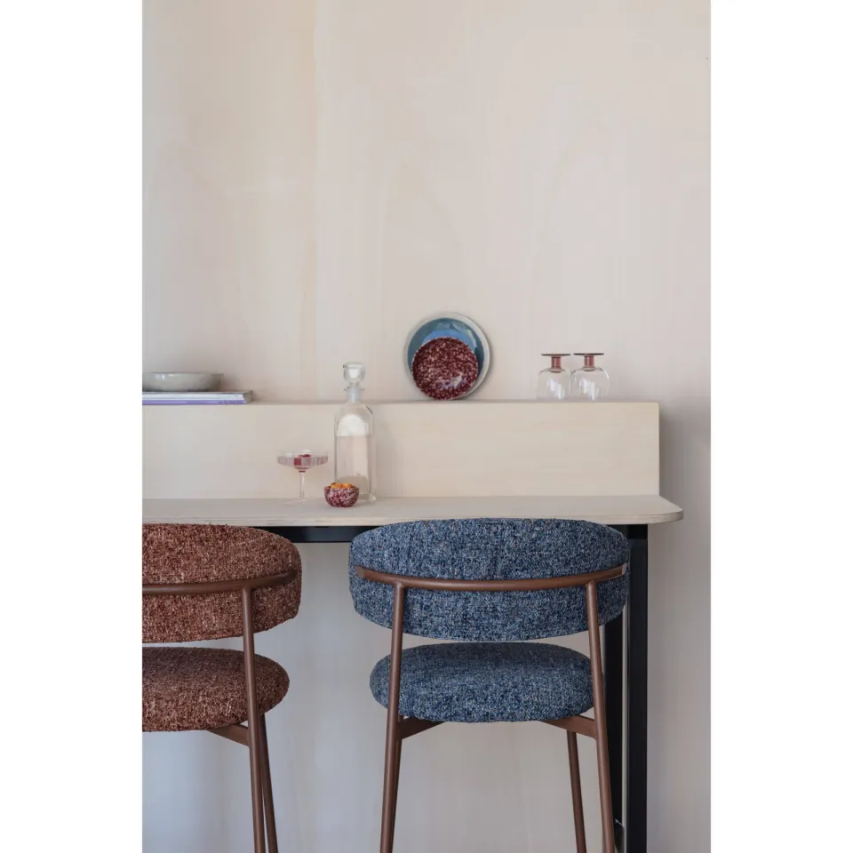 Housecraft Living Claes barkruk blauw, foto 5