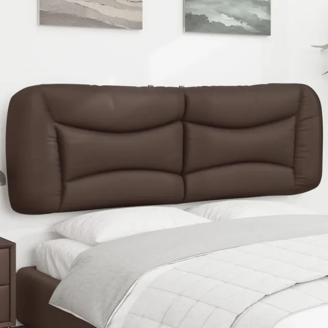 vidaXL Hoofdbordkussen "Hvar" 160 cm kunstleer bruin