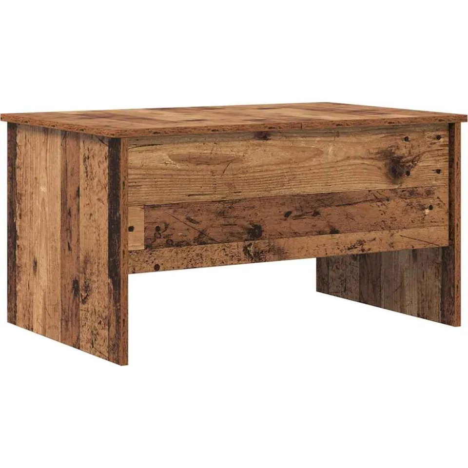 vidaXL Salontafel Oud Hout 102 x 50,5 x 46,5 cm Bewerkt hout bruin, foto 3
