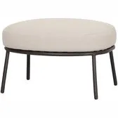 AVH-Collectie Sarenza voetenbank terre aluminium Bruin / Terre
