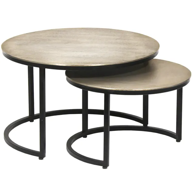 salontafelset Tuana zilver