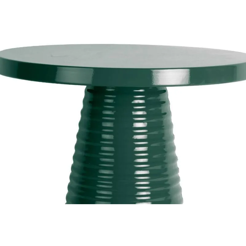 Leitmotiv Catania Ribbed bijzettafel groen, foto 3