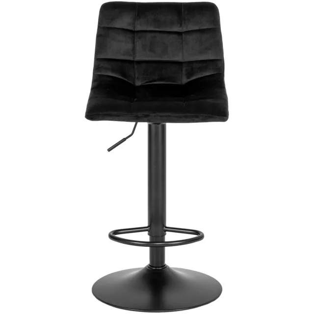 House Nordic Barstoel Zwart - 43x43x88-108cm - Retro/Vintage - Gewicht 6kg