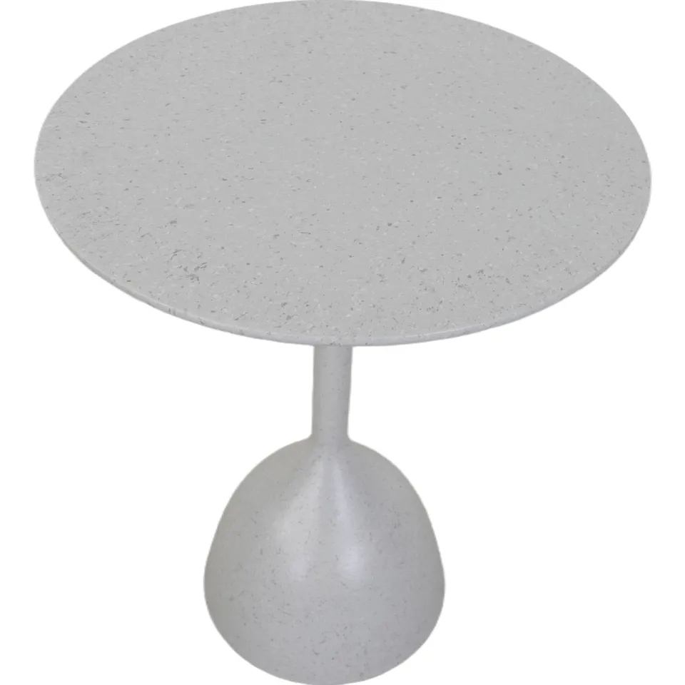 Studio LIVIT bistro tafel Ghia crushed stone bianco, foto 3
