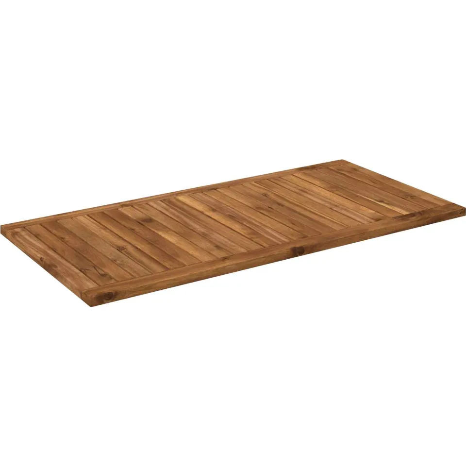 vidaXL Tafelblad LAREN 100,5 x 49 x 2 cm Rechthoekig Bruin