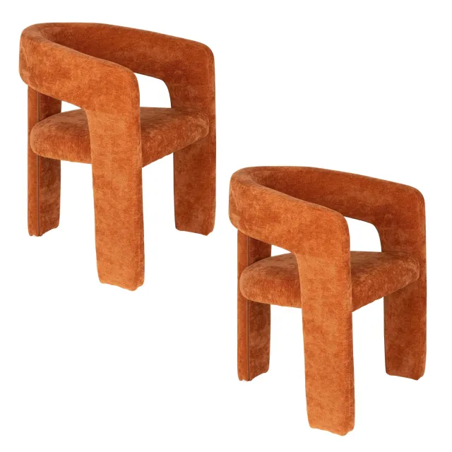 Housecraft Living Valentin eetkamerstoel oranje