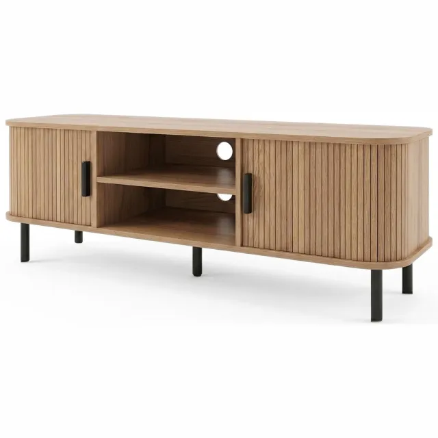 SCAVA Rtv-kast SCAVA, 140 x 40 x 46 cm bruin