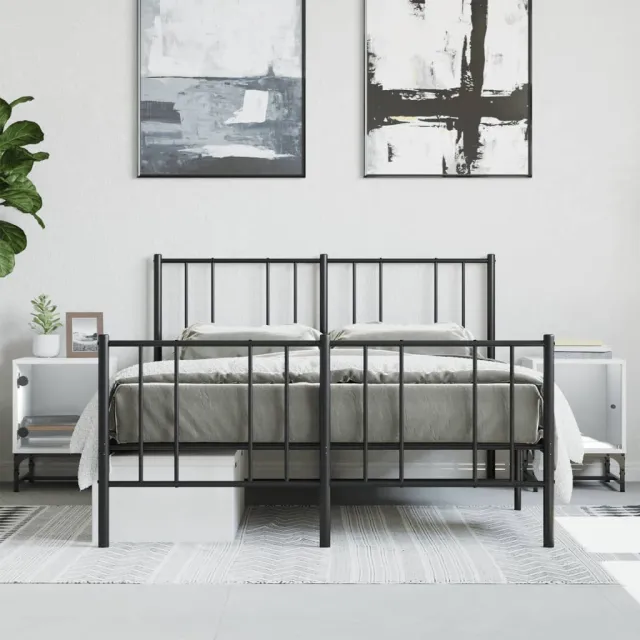 vidaXL Nachtkastjes met glazen deuren 2 st 35x37x50 cm grijs sonoma, foto 2