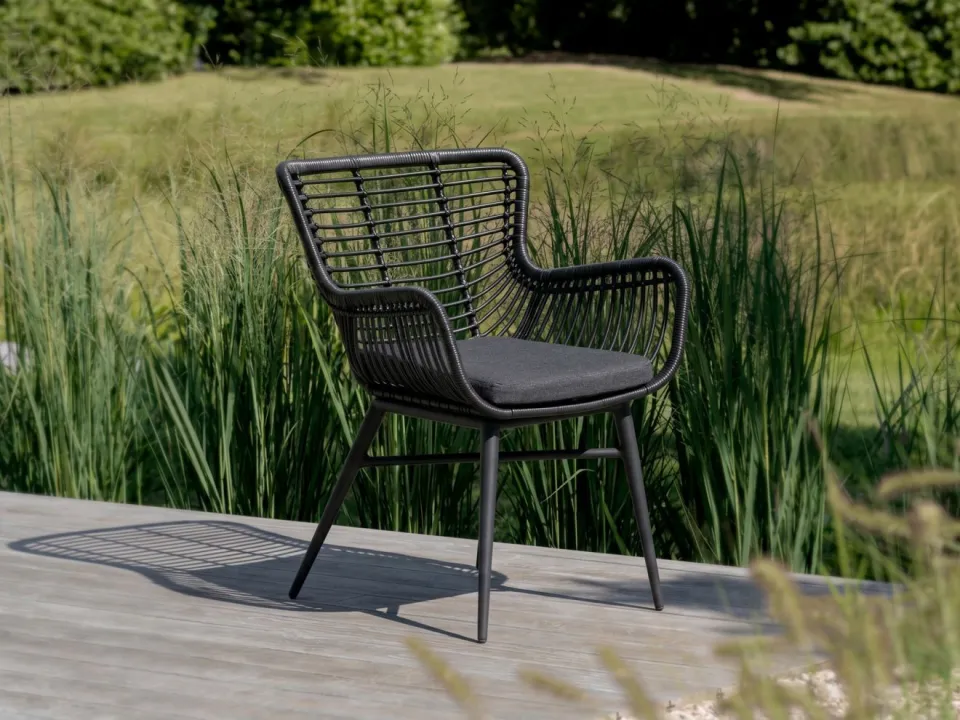 Intenso Furniture Intenso Asti dining tuinstoel zwart, foto 3