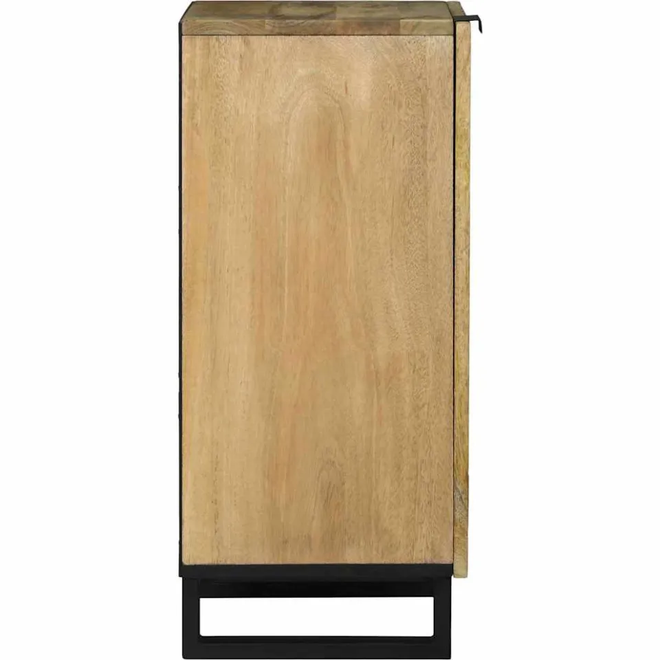 vidaXL Dressoir Bruin 40 x 33 x 75 cm massief mangohout, foto 4