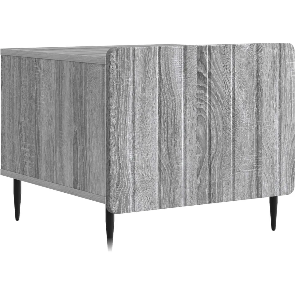 vidaXL Salontafel met lade Grijs sonoma 49 x 50 x 42 cm Bewerkt hout, foto 3
