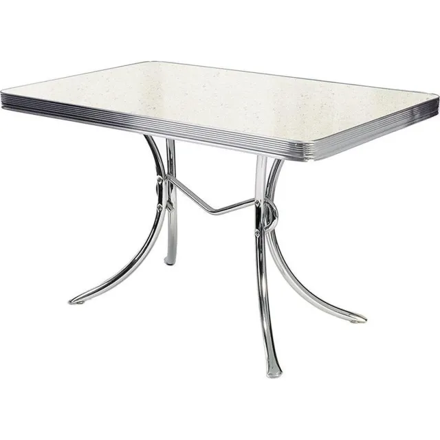 Bel Air Retro Eettafel TO-36 Multifleck wit