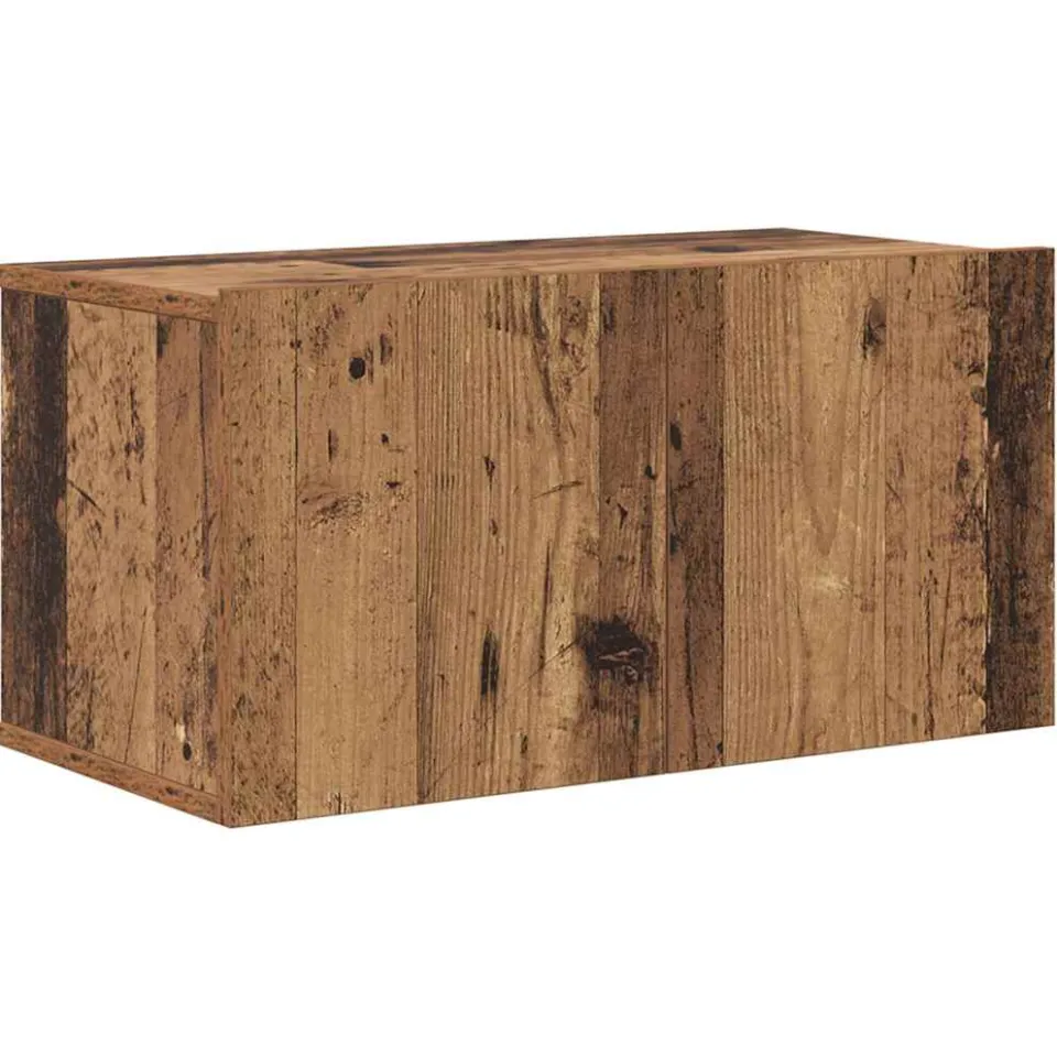 vidaXL Tv-meubelset 60 x 30 x 30 cm Bruin Bewerkt hout, foto 3