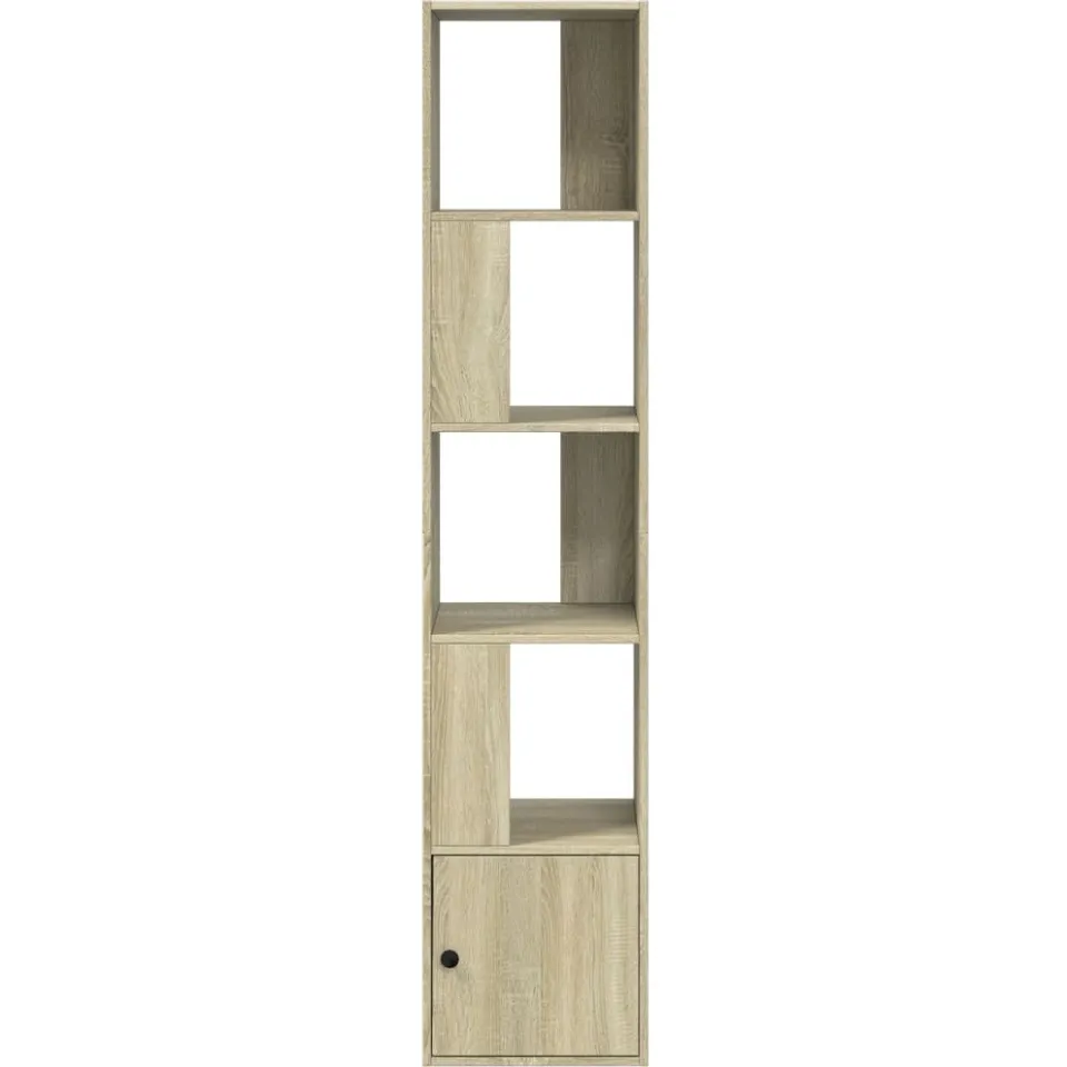 vidaXL Boekenkast 40x36x189 cm bewerkt hout sonoma eikenkleurig Bruin