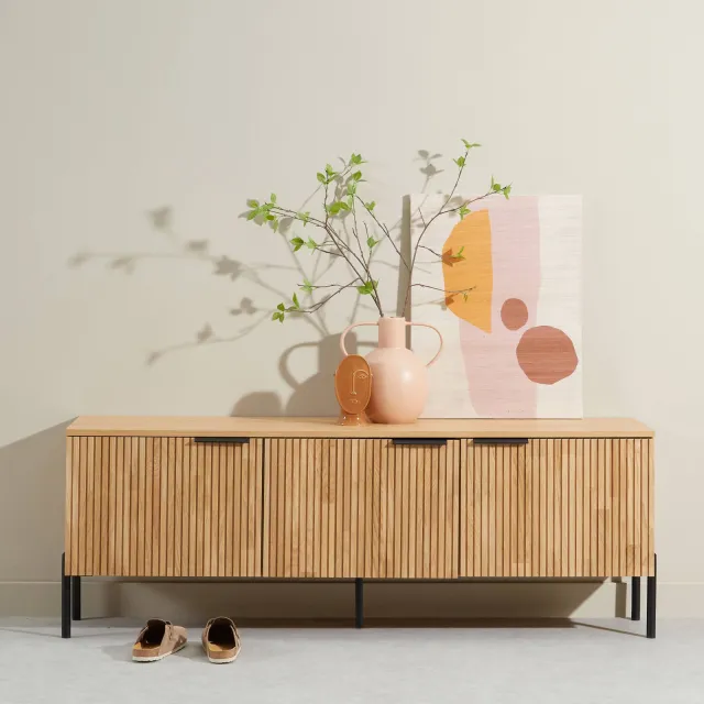NOUS Living Joss tv-meubel naturel, foto 2