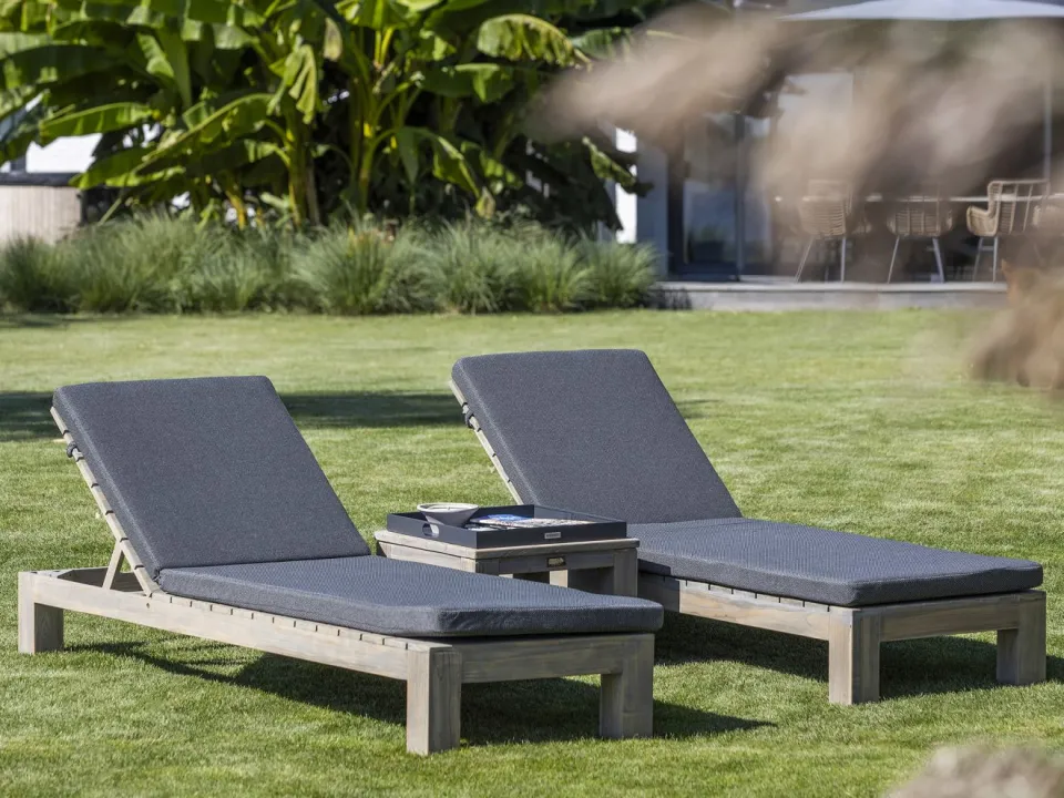 ROUGH Furniture ROUGH-X ligbed bruin, foto 4
