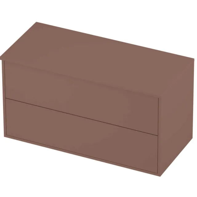 Proline Deck Badmeubelset Voor Grepen Symmetrisch Kader 100x46x54 cm Beauty Blush Rosé Goud