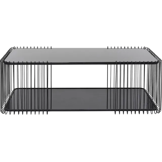 Kare Design Salontafel Wire Double 120x60cm zwart Kare Design