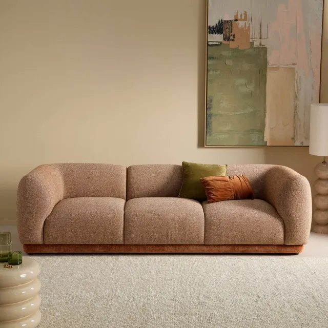 NOUS Living Lumi 3-zitsbank terra, foto 2