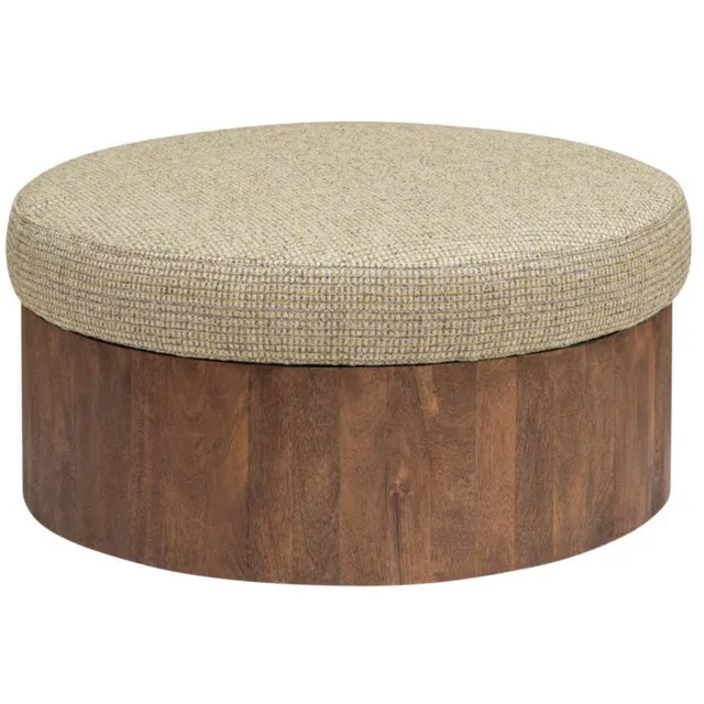 Tower Living Ossana salontafel - ø80 cm - bruin