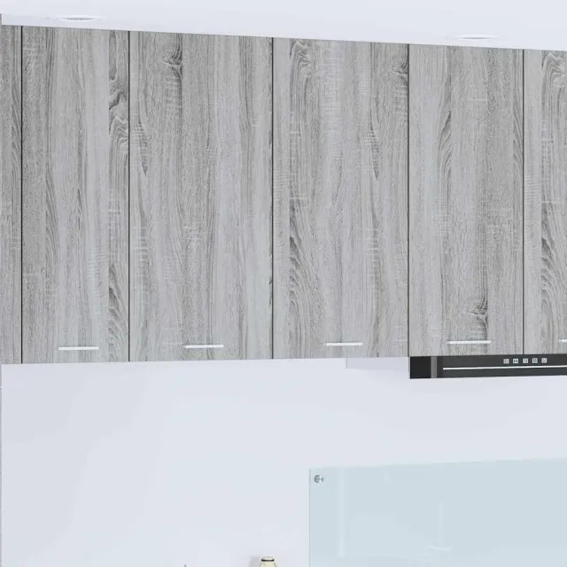 vidaXL Hangkast Grijs Sonoma 80 x 31 x 80 cm Bewerkt hout
