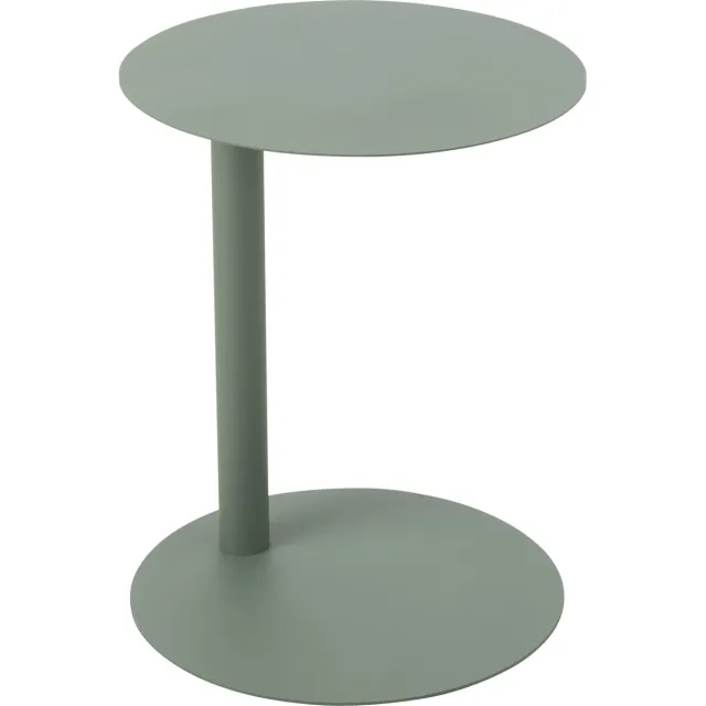 J-Line bijzettafel Rond - metaal - groen