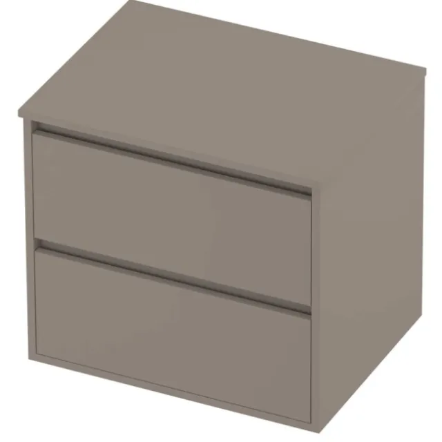 Proline Deck Badmeubelset Greeploos Symmetrisch Kader 60x46x54 cm Clay Beige