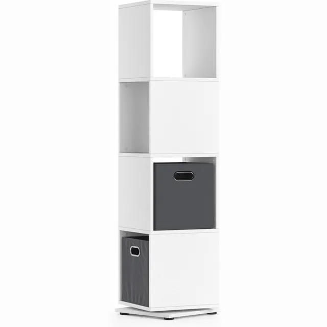 Vicco Draaiboekrek – 35.2 x 144.2 cm met 2 vouwboxen Wit