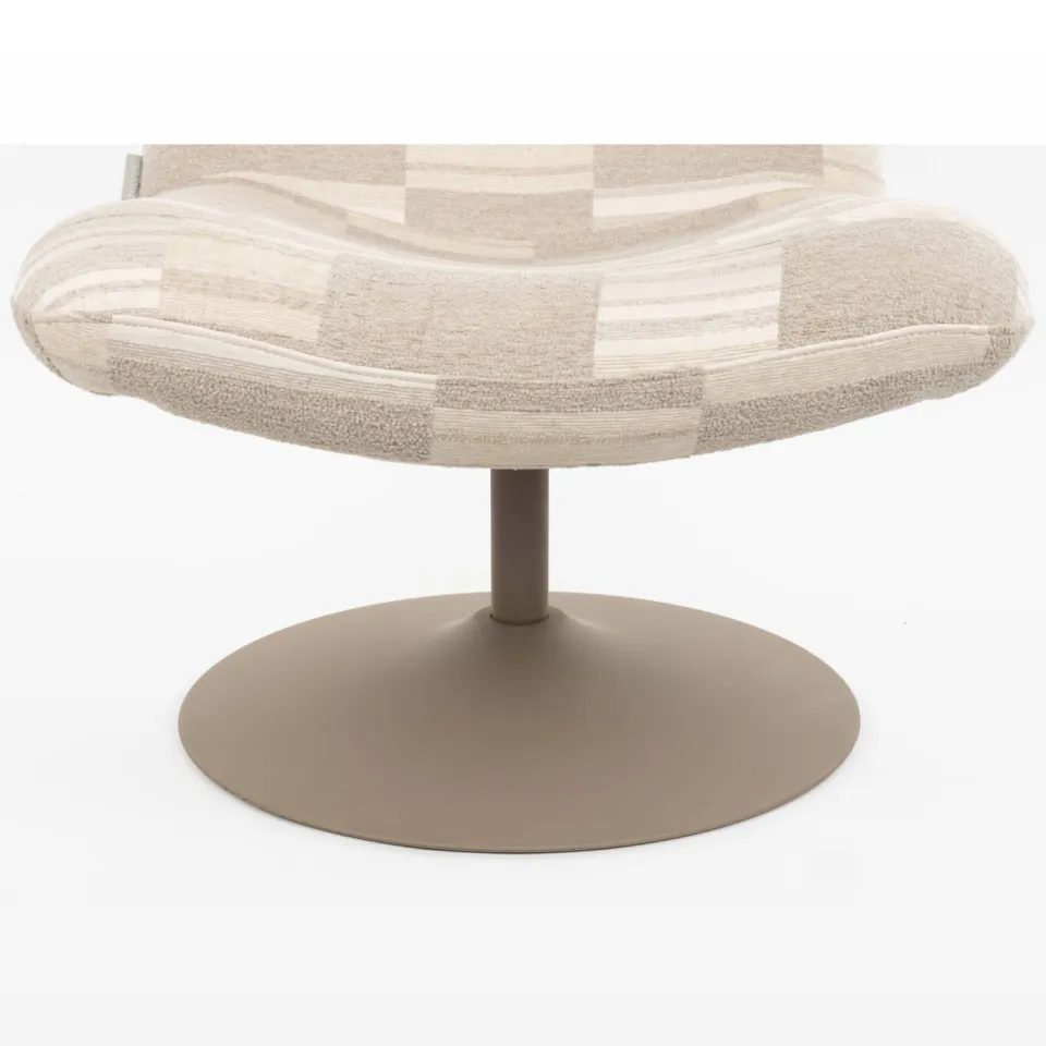 Zuiver draaibare fauteuil Ume Deco - beige, foto 4