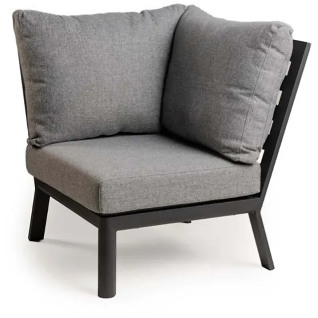 Tierra Outdoor Sevilla hoekelement charcoal Tierra Outdoor grijs